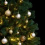 Árbol de Navidad artificial con bisagras 300 LED y bolas 180 cm de vidaXL, Arboles de navidad - Ref: Foro24-3210146, Precio: ...