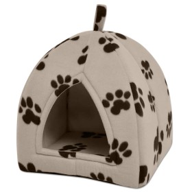 Cama cubo para gatos tamaño L beige de vidaXL, Camas para gatos - Ref: Foro24-170472, Precio: 28,12 €, Descuento: %