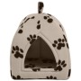 Cama cubo para gatos tamaño L beige de vidaXL, Camas para gatos - Ref: Foro24-170472, Precio: 28,10 €, Descuento: %