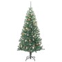 Künstlicher Weihnachtsbaum mit 300 LED-Kugeln und Schnee 210 cm von vidaXL, Weihnachtsbäume - Ref: Foro24-3210144, Preis: 110...