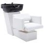 Synthetic leather sinks and hairdressing chairs by , Hairdressing chairs - Ref: Foro24-3100535, Price: 789,57 €, Discount: %