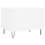 Mesa de centro madera contrachapada blanco 60x44,5x45 cm de , Mesas de centro - Ref: Foro24-830948, Precio: 59,22 €, Descuent...