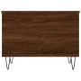 Mesa de centro madera contrachapada roble marrón 60x44,5x45 cm de , Mesas de centro - Ref: Foro24-830955, Precio: 53,52 €, De...