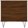 Mesa de centro madera contrachapada roble marrón 60x44,5x45 cm de , Mesas de centro - Ref: Foro24-830955, Precio: 53,52 €, De...