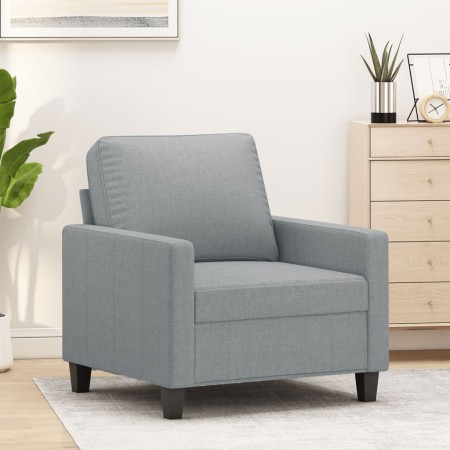 Light gray fabric armchair 60 cm by , Sofas - Ref: Foro24-359147, Price: 162,43 €, Discount: %