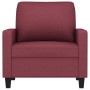 Red fabric armchair 60 cm by , Sofas - Ref: Foro24-359153, Price: 162,43 €, Discount: %