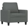 Sofagarnitur mit Kissen 4-teilig aus dunkelgrauem Stoff von , Sofas - Ref: Foro24-3201437, Preis: 734,06 €, Rabatt: %