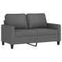 Sofa set with cushions 2 pieces dark gray fabric by , Sofas - Ref: Foro24-3201461, Price: 549,56 €, Discount: %