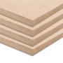 Láminas de MDF rectangulares 4 unidades 120x60 cm 12 mm de , Materiales para manualidades - Ref: Foro24-143395, Precio: 74,22...