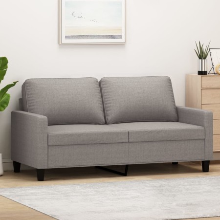 2-seater sofa in taupe gray fabric 140 cm by , Sofas - Ref: Foro24-359170, Price: 237,67 €, Discount: %