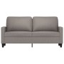 2-seater sofa in taupe gray fabric 140 cm by , Sofas - Ref: Foro24-359170, Price: 237,67 €, Discount: %