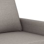 2-seater sofa in taupe gray fabric 140 cm by , Sofas - Ref: Foro24-359170, Price: 237,67 €, Discount: %