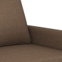 2 seater brown fabric sofa 120 cm by , Sofas - Ref: Foro24-359158, Price: 227,54 €, Discount: %