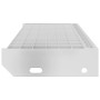 Galvanized steel grating step 80x24x7 cm by , Stair mats - Ref: Foro24-155684, Price: 42,99 €, Discount: %