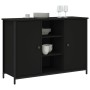 Black engineered wood sideboard 100x35x70 cm by , Sideboards - Ref: Foro24-835514, Price: 89,78 €, Discount: %