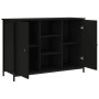 Black engineered wood sideboard 100x35x70 cm by , Sideboards - Ref: Foro24-835514, Price: 89,78 €, Discount: %