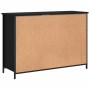 Black engineered wood sideboard 100x35x70 cm by , Sideboards - Ref: Foro24-835514, Price: 89,78 €, Discount: %