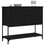 Black engineered wood sideboard 100x36x85 cm by , Sideboards - Ref: Foro24-835554, Price: 117,19 €, Discount: %