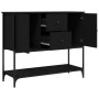 Black engineered wood sideboard 100x36x85 cm by , Sideboards - Ref: Foro24-835554, Price: 117,19 €, Discount: %