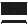 Aparador de madera de ingeniería negro 100x36x85 cm de , Aparadores - Ref: Foro24-835554, Precio: 114,83 €, Descuento: %