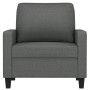 Dark gray fabric armchair 60 cm by , Sofas - Ref: Foro24-359148, Price: 162,68 €, Discount: %