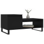 Black plywood coffee table 100x50x45 cm by , Coffee table - Ref: Foro24-830837, Price: 57,77 €, Discount: %