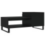 Black plywood coffee table 100x50x45 cm by , Coffee table - Ref: Foro24-830837, Price: 57,77 €, Discount: %