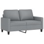 Sofa set with cushions 2 pieces light gray fabric by , Sofas - Ref: Foro24-3201444, Price: 482,21 €, Discount: %