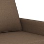 Sofa set with cushions 3 pieces brown fabric by , Sofas - Ref: Foro24-3201431, Price: 675,65 €, Discount: %