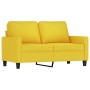 Sofa set with cushions 3 pieces light yellow fabric by , Sofas - Ref: Foro24-3201433, Price: 636,05 €, Discount: %