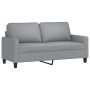 Sofagarnitur mit Kissen 3-teilig aus hellgrauem Stoff von , Sofas - Ref: Foro24-3201452, Preis: 517,58 €, Rabatt: %