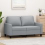 2 seater sofa in light gray fabric 120 cm by , Sofas - Ref: Foro24-359155, Price: 227,54 €, Discount: %