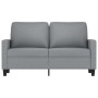 2 seater sofa in light gray fabric 120 cm by , Sofas - Ref: Foro24-359155, Price: 227,54 €, Discount: %