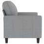 2 seater sofa in light gray fabric 120 cm by , Sofas - Ref: Foro24-359155, Price: 227,54 €, Discount: %