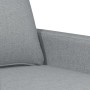 2 seater sofa in light gray fabric 120 cm by , Sofas - Ref: Foro24-359155, Price: 227,54 €, Discount: %