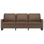 3-Sitzer-Sofa aus braunem Stoff, 180 cm von , Sofas - Ref: Foro24-359174, Preis: 298,72 €, Rabatt: %