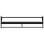 Estantes de pared con barras 2 unidades negro 100x25x30 cm de , Estantes y estanterías - Ref: Foro24-836248, Precio: 31,99 €,...