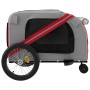 Remolque de bicicleta mascotas hierro tela Oxford rojo gris de , Cochecitos para mascotas - Ref: Foro24-93901, Precio: 98,76 ...