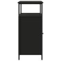 Aparador de madera de ingeniería negro 100x35x80 cm de , Aparadores - Ref: Foro24-835504, Precio: 109,81 €, Descuento: %