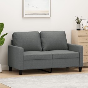 Dark gray 2-seater fabric sofa, 120 cm by , Sofas - Ref: Foro24-359156, Price: 227,79 €, Discount: %