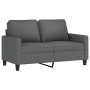 Sofá de 2 plazas de tela gris oscuro 120 cm de , Sofás - Ref: Foro24-359156, Precio: 229,57 €, Descuento: %