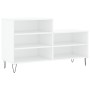 Mueble zapatero madera contrachapada blanco 102x36x60 cm de , Zapateros y organizadores de calzado - Ref: Foro24-831388, Prec...