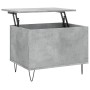 Mesa de centro madera contrachapada gris hormigón 60x44,5x45 cm de , Mesas de centro - Ref: Foro24-830952, Precio: 53,01 €, D...