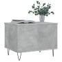 Mesa de centro madera contrachapada gris hormigón 60x44,5x45 cm de , Mesas de centro - Ref: Foro24-830952, Precio: 53,01 €, D...