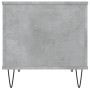 Mesa de centro madera contrachapada gris hormigón 60x44,5x45 cm de , Mesas de centro - Ref: Foro24-830952, Precio: 53,99 €, D...