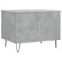 Mesa de centro madera contrachapada gris hormigón 60x44,5x45 cm de , Mesas de centro - Ref: Foro24-830952, Precio: 53,99 €, D...