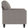 Sillón de tela gris taupé 60 cm de , Sofás - Ref: Foro24-359154, Precio: 162,43 €, Descuento: %