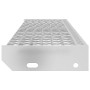 Peldaño de rejilla acero galvanizado 100x24x7 cm de , Alfombrillas para escalones - Ref: Foro24-155681, Precio: 46,71 €, Desc...