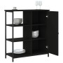 Aparador de madera de ingeniería negro 70x30x80 cm de , Aparadores - Ref: Foro24-835489, Precio: 74,34 €, Descuento: %