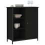 Engineered wood black sideboard 70x30x80 cm by , Sideboards - Ref: Foro24-835494, Price: 67,95 €, Discount: %